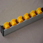 Industrial heavy duty sliding plastic roller track