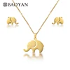 /product-detail/baoyan-laser-cutting-gold-cute-elephant-fashion-stainless-steel-costume-jewelry-set-wholesale-60875663239.html