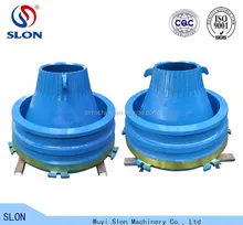 Cone Crusher Spare Parts Metso Concave And Mantle For Crushing Stone