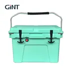 20qt insulated hunting fishing plastic ice cooler box with handle