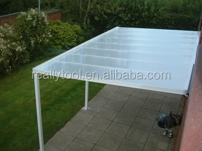3mx6m Big Canopy Door Awning Patio Cover Pergola Aluminum