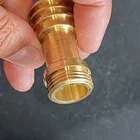 Water Heater Fittings Brass / Copper/Bronze EZ Flanges Customizing Flanges Gas Meter Hex Coupling Nuts M3