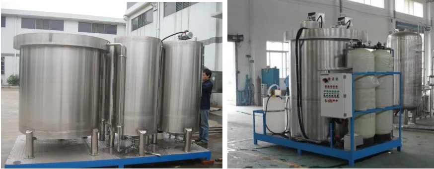 HJF07177 Nitrate ion exchange resin with activated carbon filter complete machinery 8