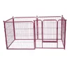 Metal posts outdoor dog fence portable large dog proof wrought iron fence MHD007