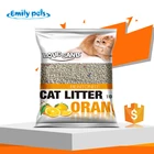 Pet Cleaning&Grooming Products 5L LEMON odd shape bentonite cat litter bulk