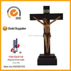 Polyresin Statue Religious Items Crucifix Jesus On The Cross Figurines