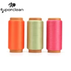 High quality functional mix yarn 75D 72F with 40S viscose for knitting