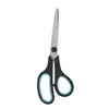 8.5" popular household and office multi purpose rubber plastic handle scissors