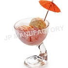 Hot selling BPA Free Polycarbonate Plastic Dessert cup Snack glass ice cream cup