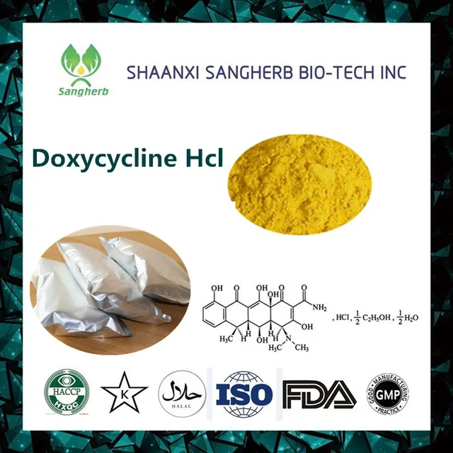 quality pure pharmaceuticals raw materials doxycycline hyclate