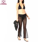 Women sexy bikini Beachwear swimwear Fishnet coverup beach cover up pants