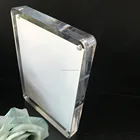 clear magnetic 8x10 acrylic photo block picture frame wholesale