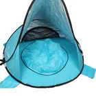 Foldable Simple Open Cheap Pop Up Blue Portable Sun Shelter Beach Tent