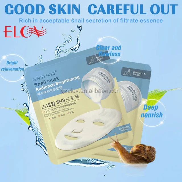 korean style beauty skin care silk sheet facial mask popular oem