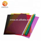 A5 A3 A4 clear color PVC sheet for binding cover