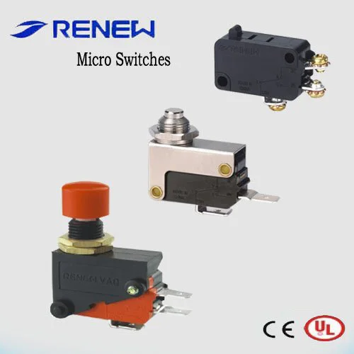 renew electronic push button micro switch