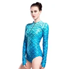 12 Years Factory Custom Long Sleeve Plus Size Swimwear One Piece Swimsuit