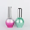 New colorful uv plating gel nail polish glass bottle in Guangzhou
