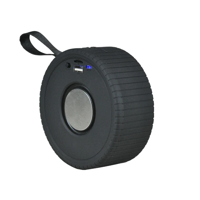 Mini Portable Speaker 5W Tire Speaker with 1200mAh Rechargeable Battery use Bluetooth USB TF for Mobile Phone Audio Player - ANKUX.COM