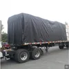 waterproof flame retardant polyester fabric pvc tarpaulin truck cover/lumber tarp/ steel tarp