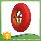 Manufacturing Plant Rubber Tires Solid Wheel Pu Foam Small Trolley Wheel Solid Rubber Tires 4.80/4.00-8
