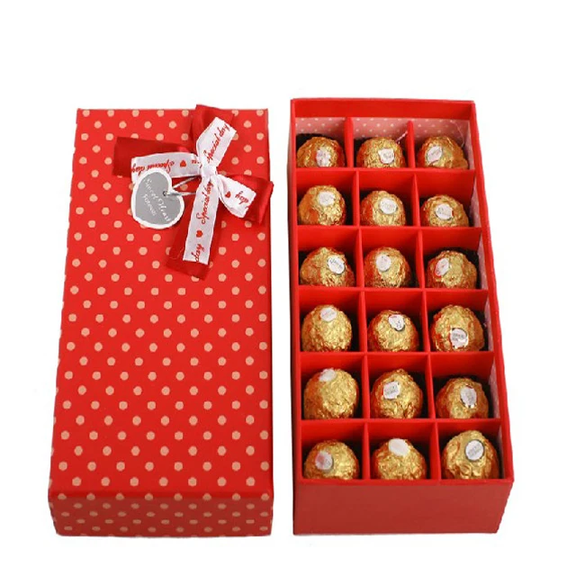 factory custom cardboard paper gift box chocolate candy,free