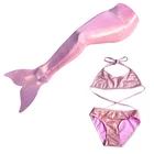 Children swimwear Mermaid tail bikini for girls
