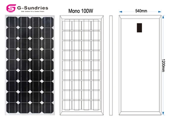 Latest technology 100w flexible solar panels
