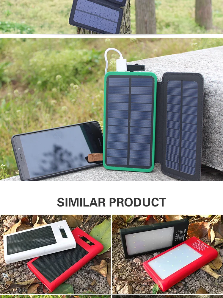 Top degree quality & standard 5 pieces Led indicators 10000mah solar charger power banks - ANKUX.COM