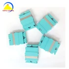 Manufacture Supply fiber optic sc 10000mb duplex adapter