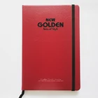 2020 Custom logo A5 paper diary hardcover pu leather note book