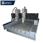 stone engraving cnc router 9015 with double spendle