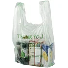 printing custom pvc plastic flat packaging bag shopping mall bags