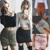 women new hot sale mini suede skirt pencil office lace up leather bodycon SKIRT suede dress