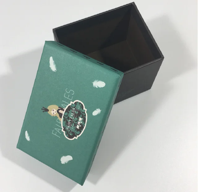 black cardboard boxes packaging wholesale jewelry paper gift box