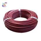 Silicone rubber high temperature 2 core electric cable