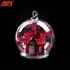 Wholesale personalized glass decorative chinese merry christmas gifts