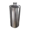 SGS wholesale empty round metal paint tinplate tin cans screw top with lid and handle for motor oil and glue