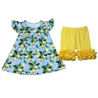 2019 baby clothes high quality smocked children clothing wholesale 95% cotton 5% spandex bulk wholesale kids clothing