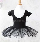 In stock professional ballet tutu for girls cheap Ballet tutu dress for children ballet dance costumes (black/ pink )