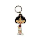 OEM Metal Key Chain Girl Figure Keyring