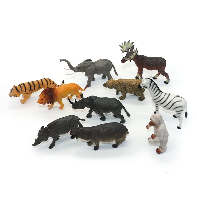wholesale custom lifelike wild animal figures for collection