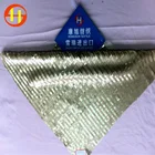 green sequins and bead embroidery mesh fabric for evening dress and garment
