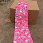 New Design Roll Up Flower Wall Wedding Flower Backdrop for Wedding Decoration