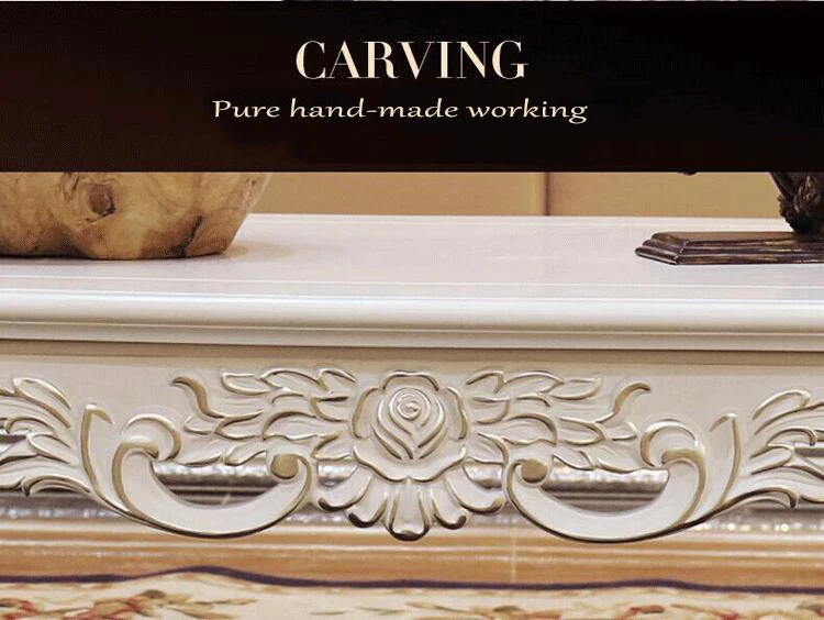 Antique High Living Room Wooden furniture lcd TV Stand pfy10022