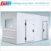 Painted galvanized steel cold room painted colored steel insulation cold room outdoor milk storage cold room