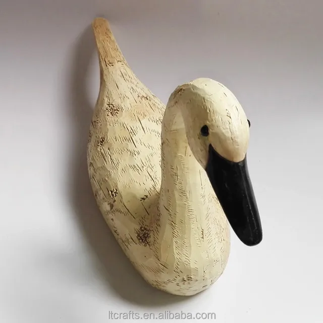 fake wood duck