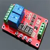 2 Channel 12V Relay Module Self-lock Cycle Timer PLC Home AutomationDelay Module