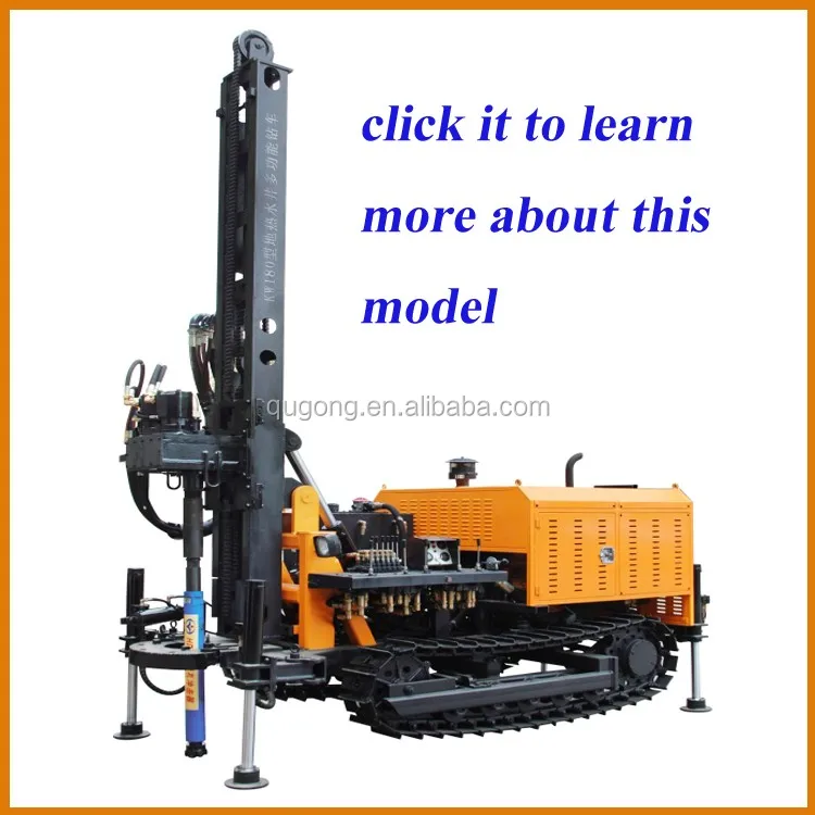 Kqd165 220v 60hz Dth Water Drilling Machine For Sale Philippines/ Air Dth Water Drilling Rig