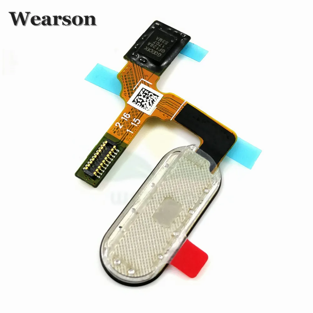 For Huawei Honor 9 Honor9 Home Button Fingerprint Key Flex Cable FPC Free Shipping With Tracking Number (4)